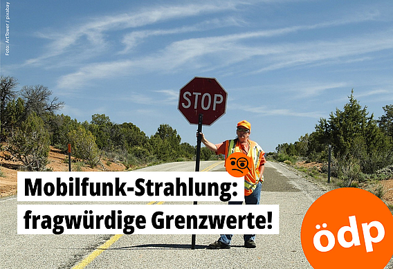 Ein Stopschild für die Mobilfunk-Strahlung